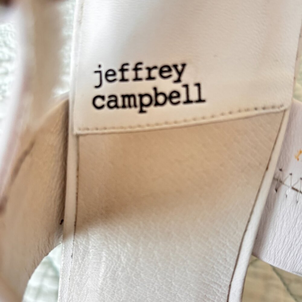 White Platform Heels - Jeffrey Campbell - Picture 9 of 9